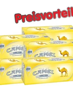5 x Camel Hülsen, 200er