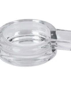 Zigarrenascher aus Glas, einzeln Ø 9 cm