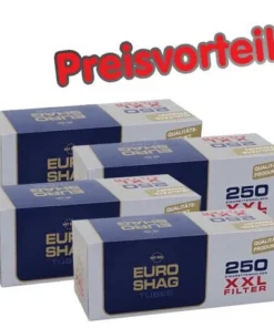 4 x Euro Shag XXL Hülsen, 250er