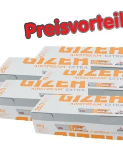 5 x Gizeh Airstream Extra Hülsen, 200er