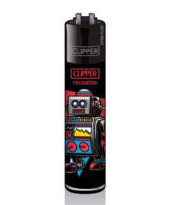Clipper Large RETRO WAVE ROBOT D