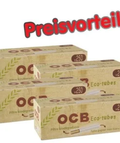 4 x OCB Organic Hülsen, 250er