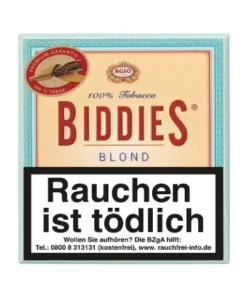 Agio Biddies Blond Zigarillos, 20er