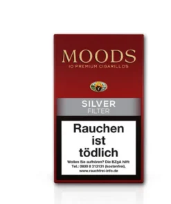 Dannemann Moods Silver Filter, 10er