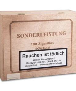 Sonderleistung Sumatra Zigarillos Holzkiste 100er klein