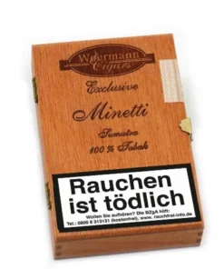 Woermann Exclusive Minetti Sumatra Zigarillos, 16er