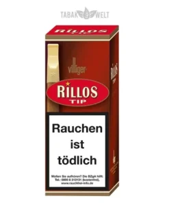 VILLIGER Rillos Zigarillos Tip mit Kunststoffmundstück 25er