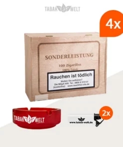Sonderleistung Sumatra Zigarillos 4x Holzkiste 100er