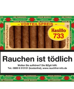 Hasillo Brasil 733 Zigarillos, 50er