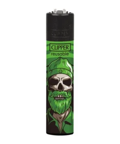 Clipper Large SKULLS 19 D