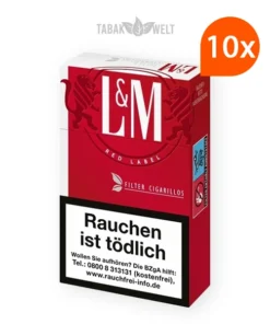 Stange L&M Red Label Zigarillos mit Filter