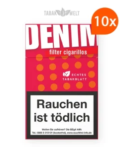 Stange Denim Red Eco Zigarillos L mit Filter