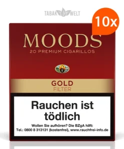 Stange Dannemann Moods Gold Filter Zigarillos