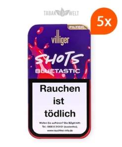 Stange Villiger Shots Bluetastic Zigarillos mit Filter