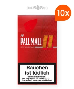 Pall Mall Red Filter Zigarillos XL Stange