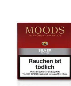 Dannemann Moods Silver Filter, 20er