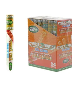 Cyclones Cone CLEAR „Tiki Tango“, King Size 24er Display