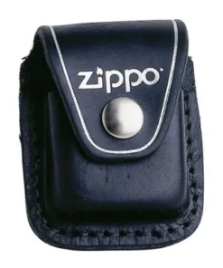 Zippo Ledertasche schwarz mit Clip