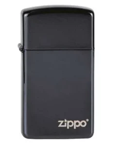 Zippo Slim Ebony Zippo Logo