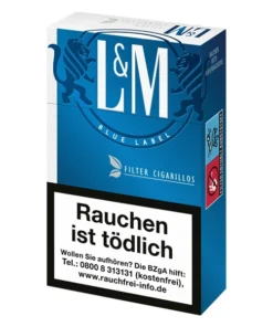 L&M Blue Label Zigarillos mit Filter