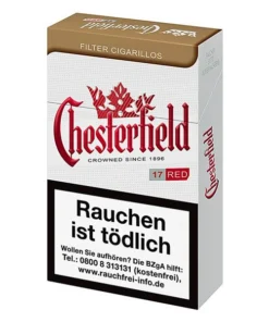 Chesterfield Red Zigarillos M mit Filter