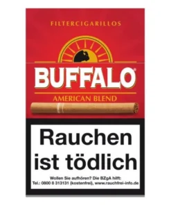 Buffalo Zigarillos Rot Naturdeckblatt mit Filter