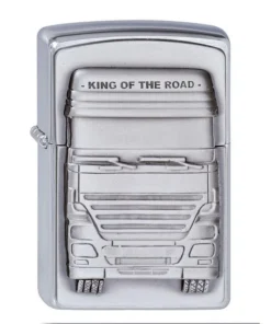 Zippo Chrom gebürstet King of the Road