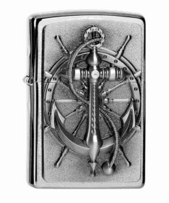 Zippo Chrom gebürstet Nautic