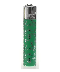 Clipper Metal FLINT- Blue oder Green Pattern A