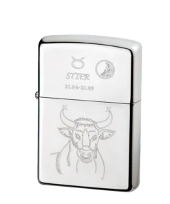 Zippo Chrom poliert Stier