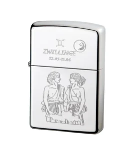 Zippo Chrom poliert Zwillinge