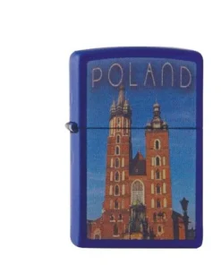 Zippo Royal Blue matte Kosciol Mariacki