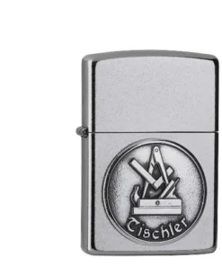 Zippo Street Chrom Tischler Emblem