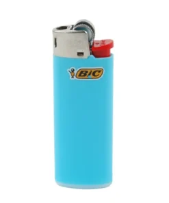 Einwegfeuerzeug Bic Mini Neutral – Hellblau