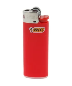 Einwegfeuerzeug Bic Mini Neutral – Rot