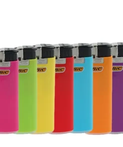 Einwegfeuerzeug Bic Electronic Neutral – Bunt