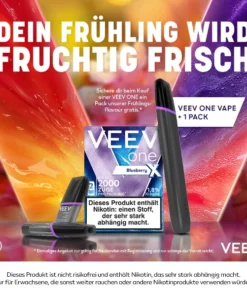 VEEV One Velvet Black Device + Pod Aktionsbundle