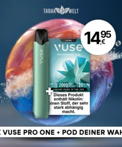 Vuse Pro One Pen Aqua + 1x Pod