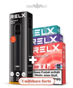 Relx Essential 2 Starter Deal – Device + Pods