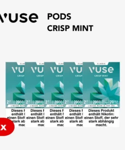 5x Vuse Pod Crisp Mint