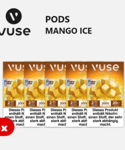 5x VUSE Pods Mango Ice