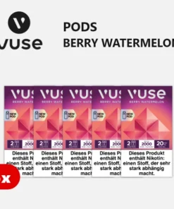 5x VUSE Pods Berry Watermelon