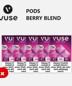 5x VUSE Pods Berry Blend
