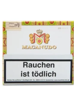 Macanudo Cafe Ascots