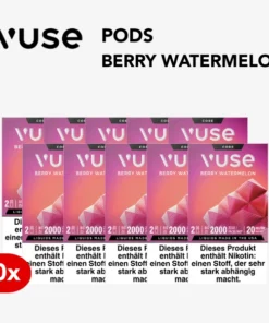 10x VUSE Pods Berry Watermelon