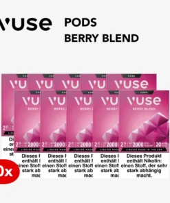 10x VUSE Pods Berry Blend