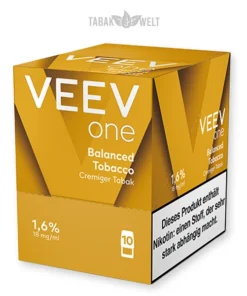 VEEV One Pods Balanced Tobacco – 5×2 Pods Multipack (10 Pods)