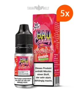 5X Bad Candy Classic E-Liquid Cherry Clouds 10ml, 20mg/ml