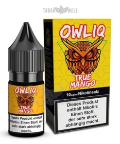 OWLIQ E-Liquid True Mango 10ml, 10mg/ml