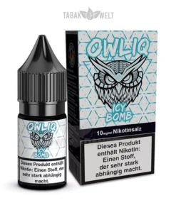OWLIQ E-Liquid ICY Bomb 10ml, 10mg/ml